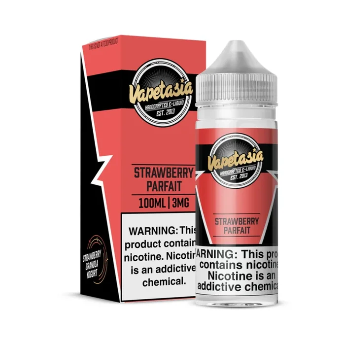 100ML | Strawberry Parfait by Vapetasia