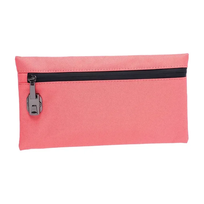 11IN X 6IN SMELLPROOF POUCH – LIVING CORAL PINK