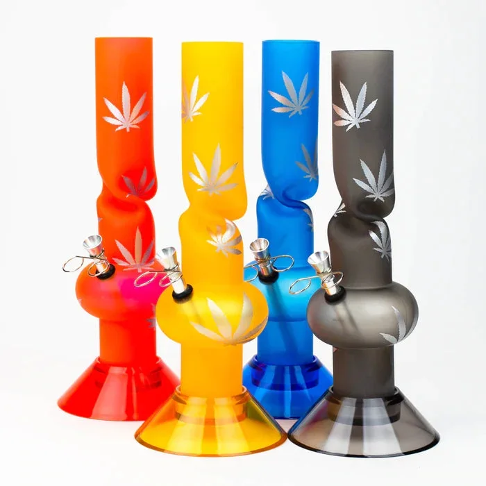 13″ acrylic water pipe assorted