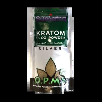 16oz OPMS Silver Red Vein Sumatra Extract Powder