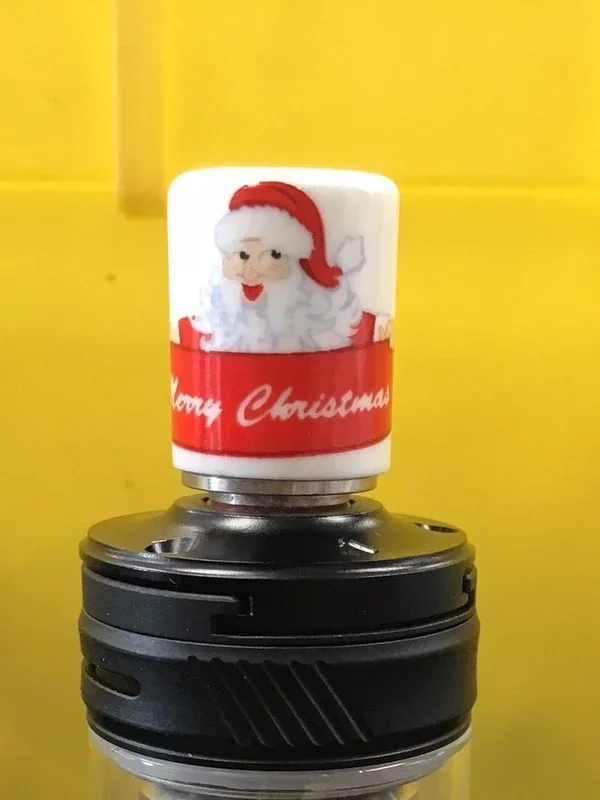 510 Holiday “Merry Christmas” Drip Tip C12