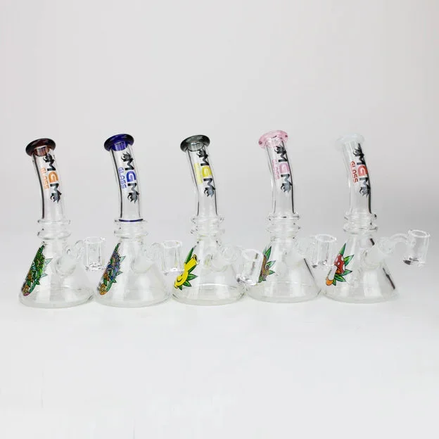 6.3″ MGM Glass 2-in-1 bubbler with Graphic [C2671]