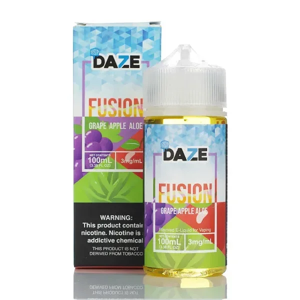 7 Daze Fusion TFN – Grape Apple Aloe ICED – 100ml