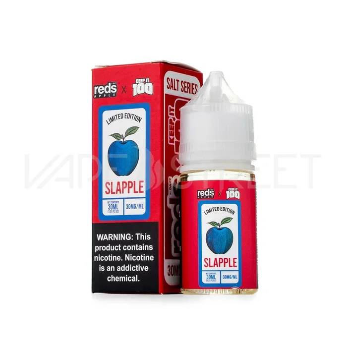 7 Daze Reds Apple x Keep it 100 Salt Slapple (30ml)