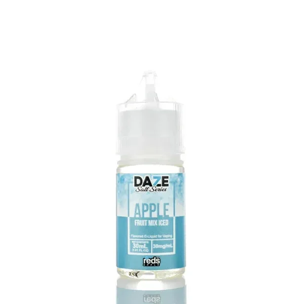 7 Daze TFN Salt Series – Reds Apple eJuice – Fruit Mix Iced – 30ml