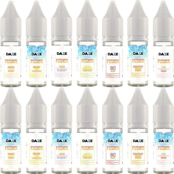 7Daze Fusion Series Salt Nic E-Juice 15mL