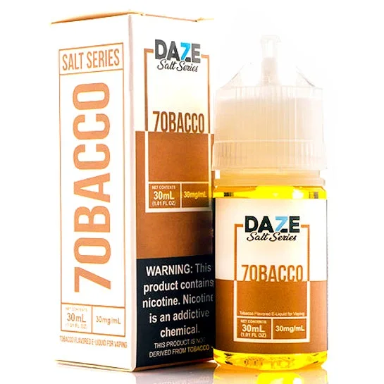 7obacco Salt – 7 Daze E-Juice