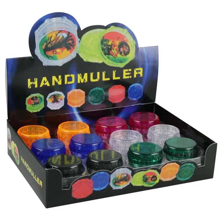 Acrylic Grinder – 2″ / Assorted Colors – 2pc
