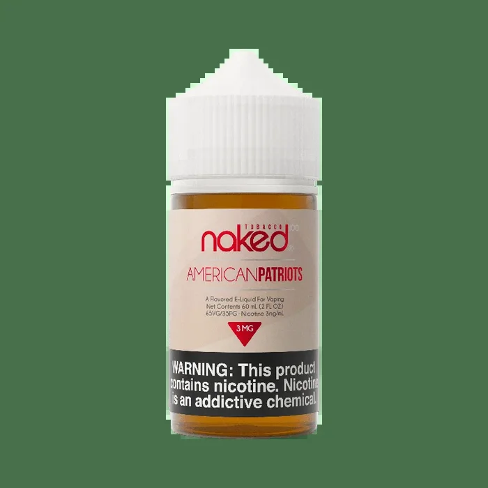 American Patriots – Naked 100 – 60mL