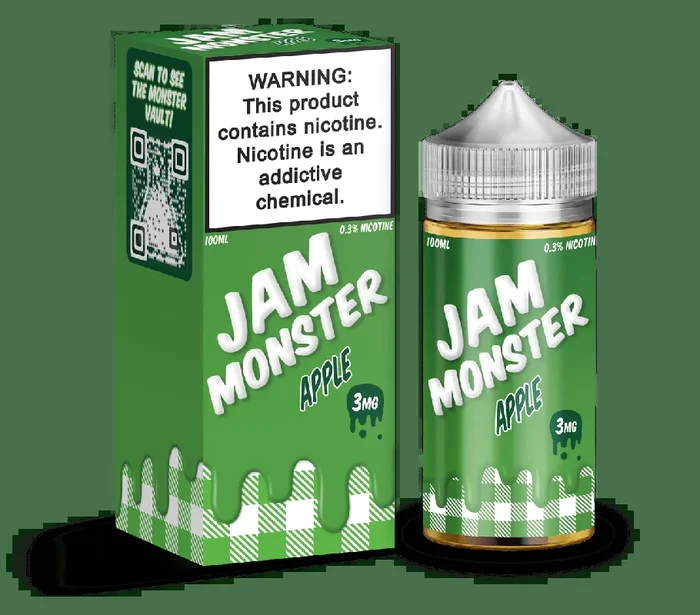 Apple – Jam Monster – 100mL