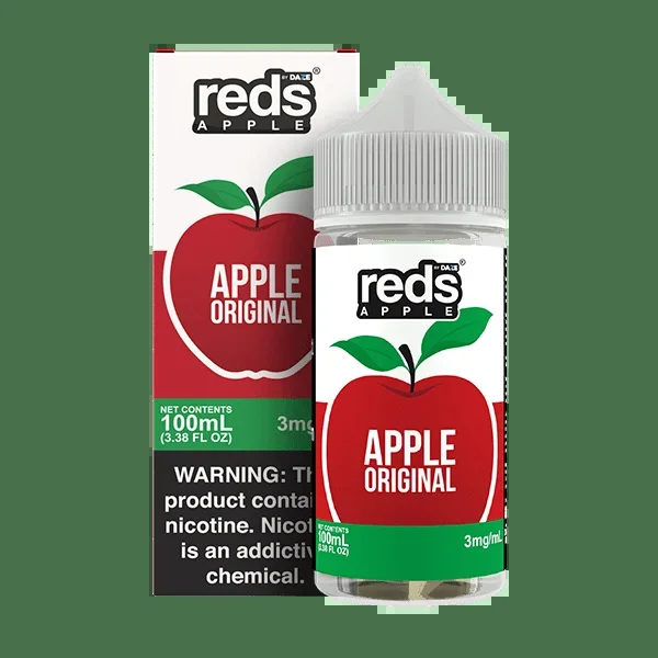 Apple Original – Red’s Apple E-Juice by 7 Daze – 100mL