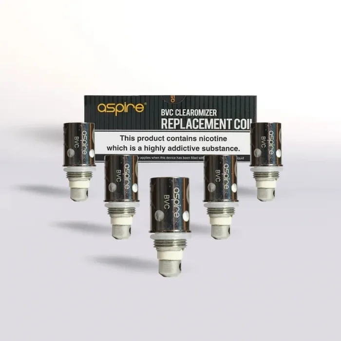 Aspire BVC Replacement Coils 1.6ohm – Pack of 5