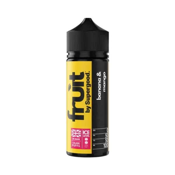 Banana & Mango Shortfill – Fruit by Supergood. – 100ml