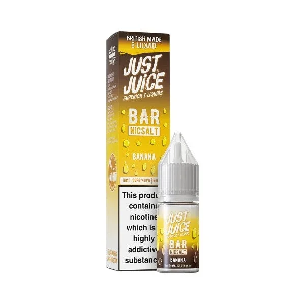 Banana Bar Salt Nic Salt by Just Juice. – 10ml