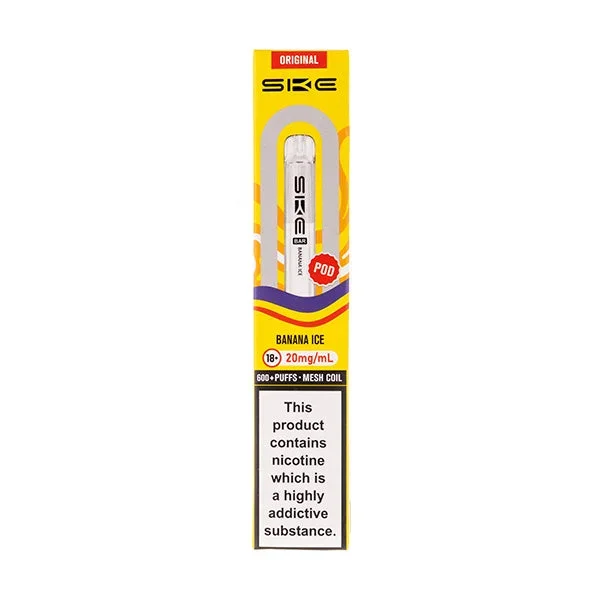 Banana Ice Crystal Bar 600 Prefilled Pod by SKE