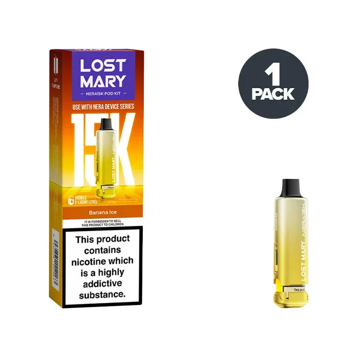 Banana Ice Lost Mary Nera 15K Refill Pack