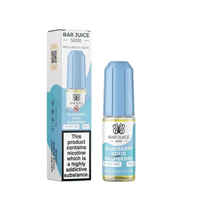 Bar Juice 5000 Nic Salt – Blueberry Sour Raspberry