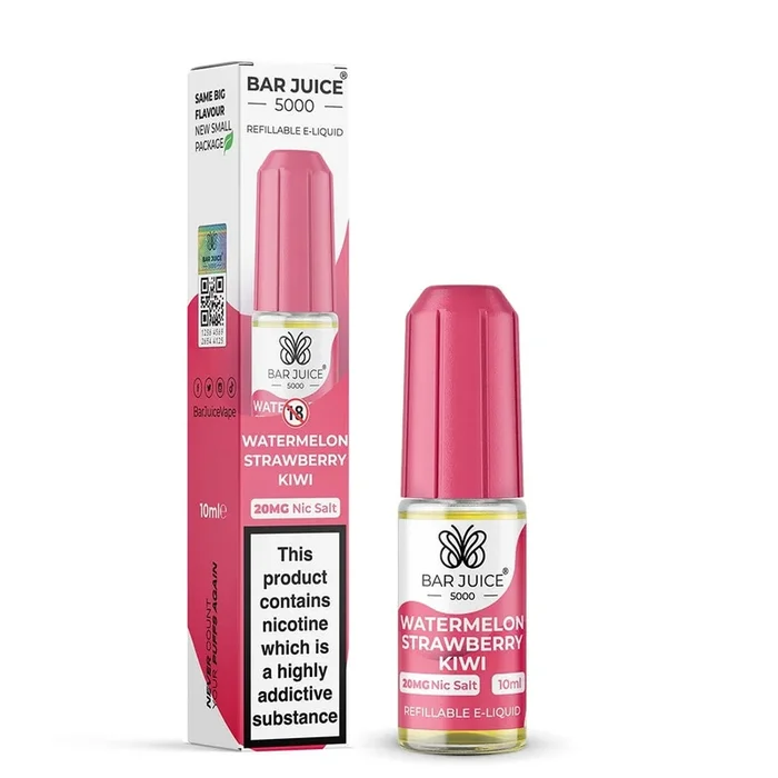 Bar Juice 5000 Nic Salt – Watermelon Strawberry Kiwi