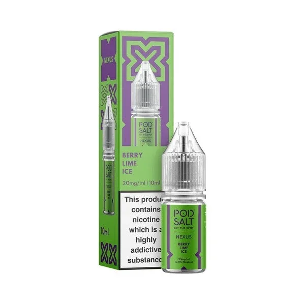 Berry Lime Ice Nic Salt by Pod Salt Nexus. – 10ml