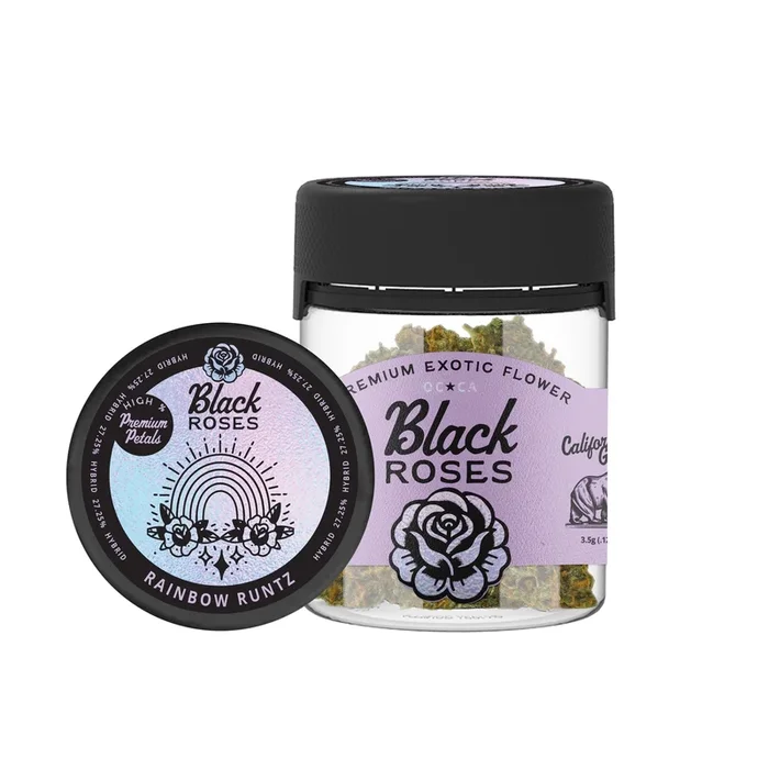 Black Roses Premium Exotic Rainbow Runtz THC-A Flower