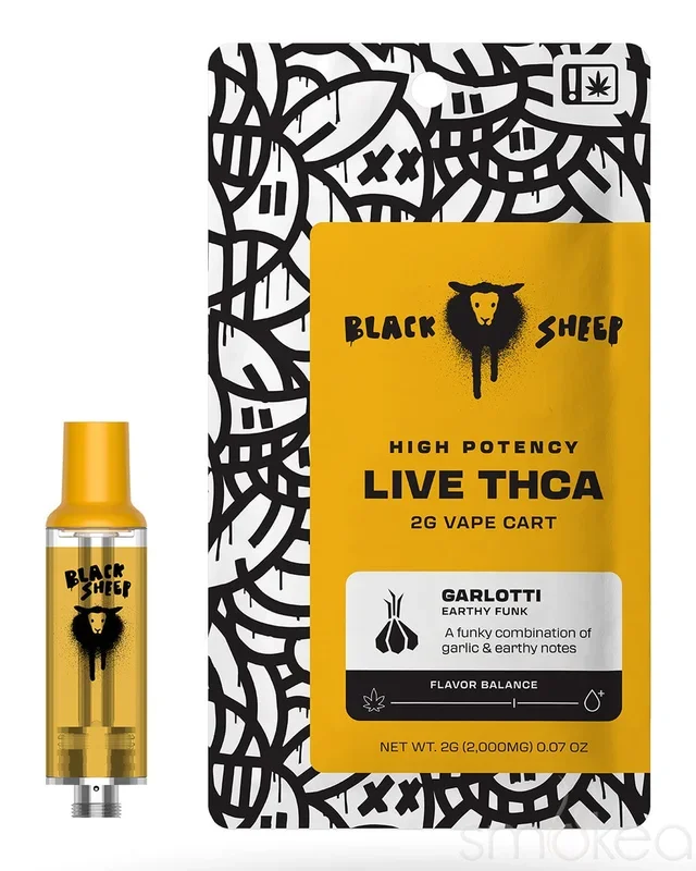 Black Sheep THCA Quad Blend Cartridge – Garlotti