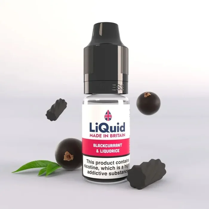 Blackcurrant & Liquorice Vape Juice