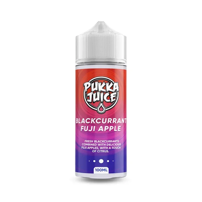 Blackcurrant Fuji Apple By Pukka Juice – 100ml Short Fill