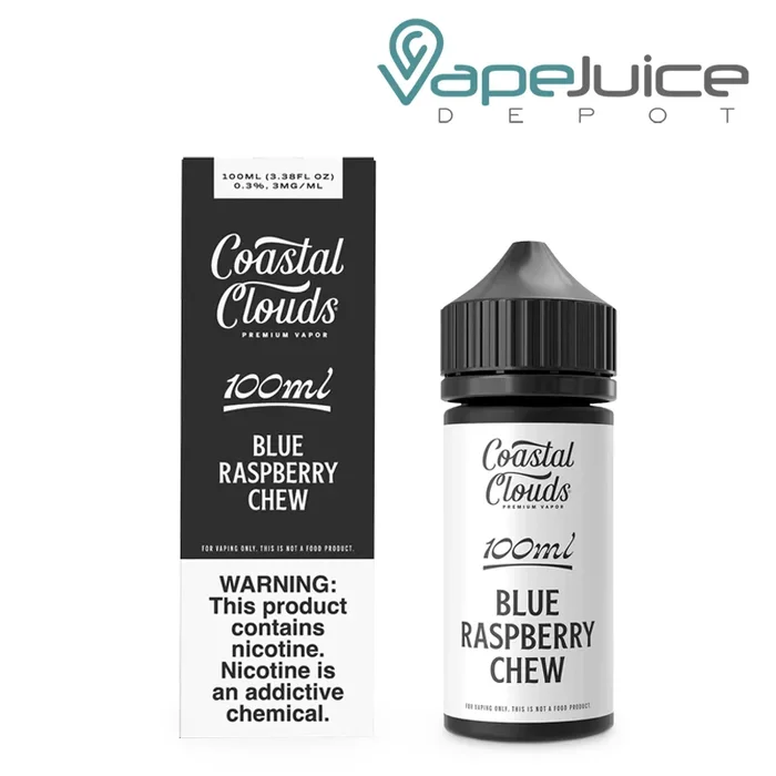 Blue Raspberry Chew Coastal Clouds 100ml