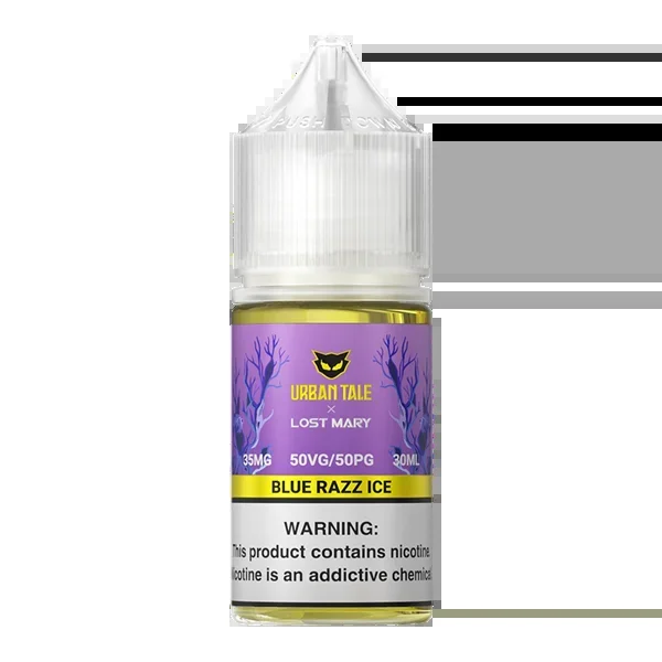 Blue Raz Ice Urban Tale X Lost Mary Vape Juice