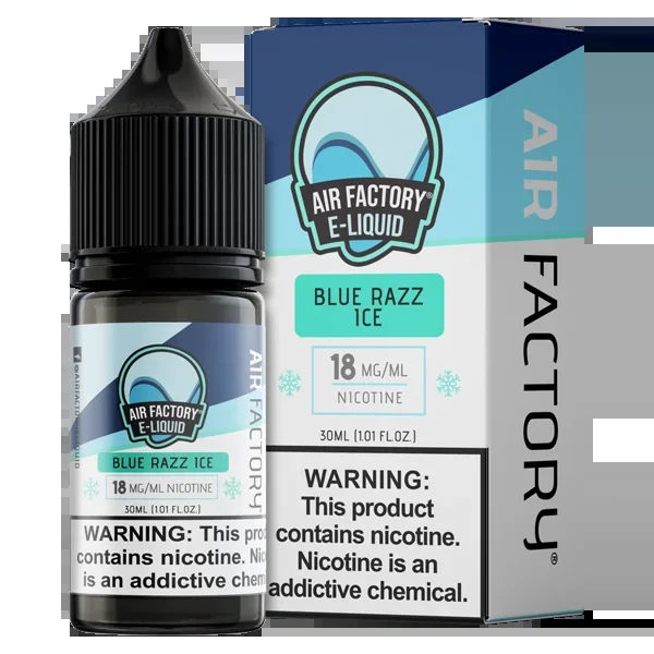 Blue Razz Ice Air Factory Salt