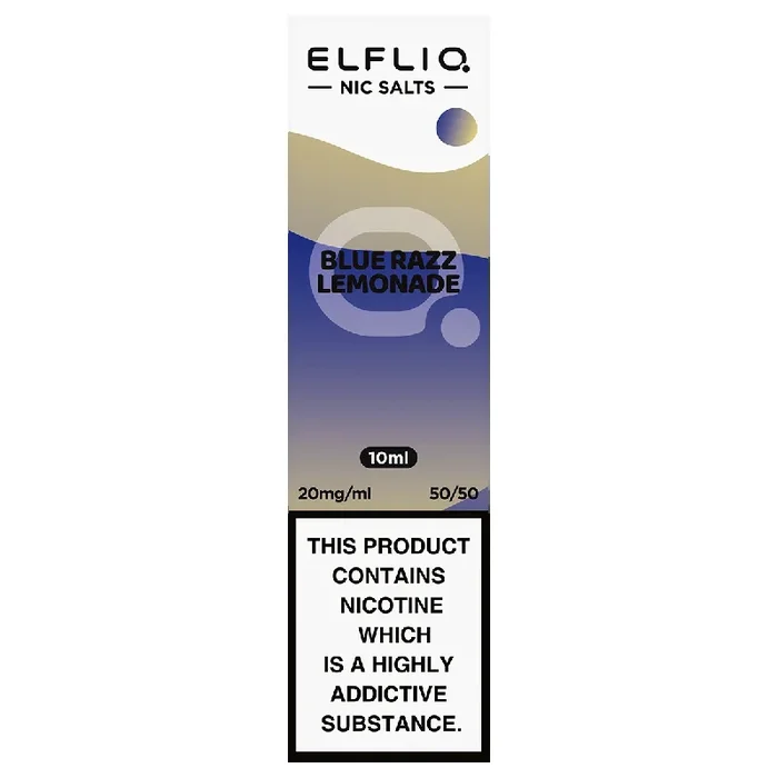 Blue Razz Lemonade Elfliq Nic Salt by Elfbar – 10ml