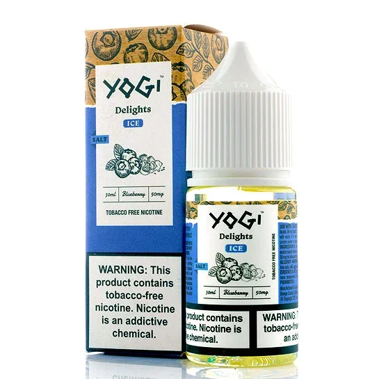 Blueberry Ice Salt – Yogi Delights E-Juice