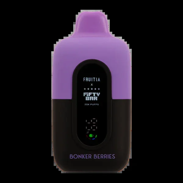 Bonker Berries Fruitia x Fifty Bar 20K