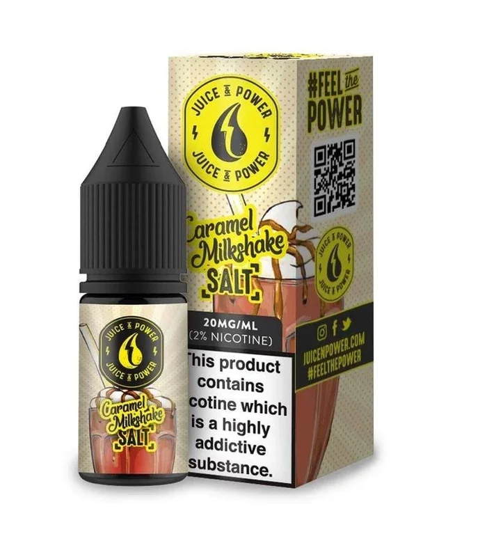 Caramel Milkshake – Nic Salt By Juice N Power 10ml