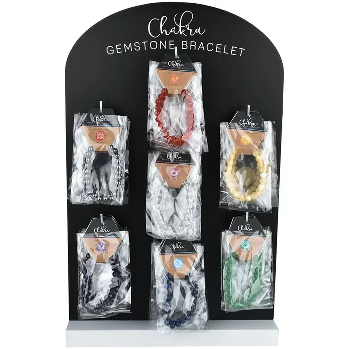 Chakra Gemstone Bracelet – 3.5″ 35ct