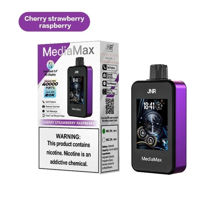 Cherry Strawberry Raspberry JNR MediaMax 40000