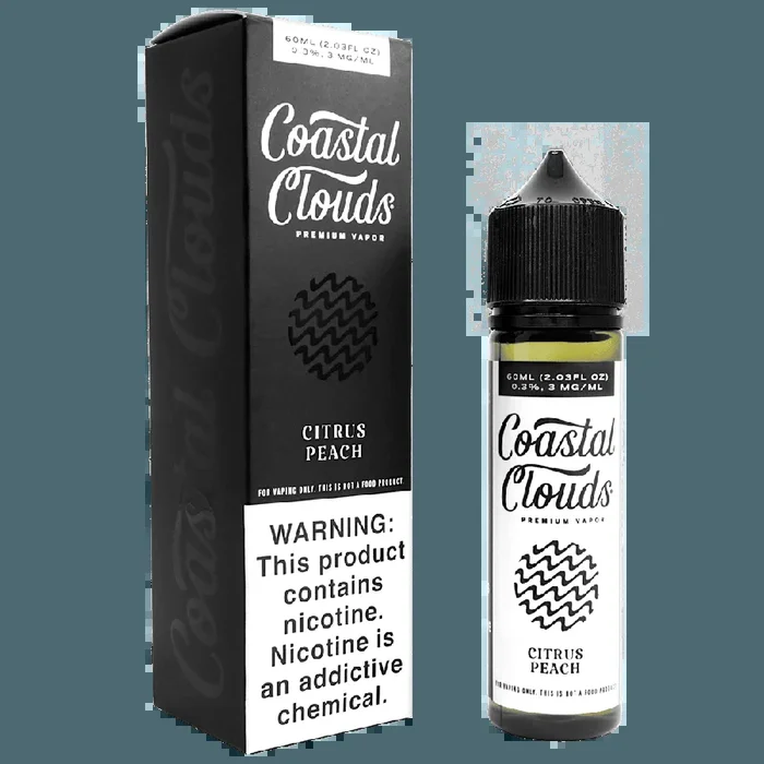 Citrus Peach by Coastal Clouds E-Liquid (60ml) (ON SALE)