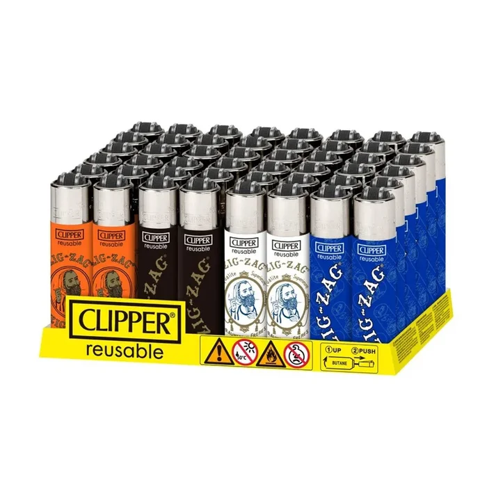 Clipper (DSPLY 48pc)(Lighter) CP22R Reusable Classic Micro