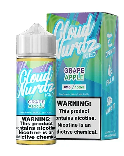 Cloud Nurdz – Grape Apple ICE 3mg