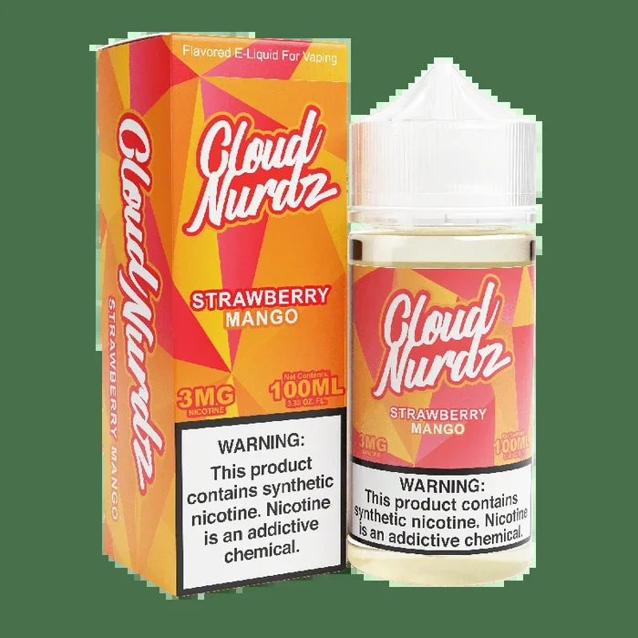 Cloud Nurdz – Strawberry Mango 3mg