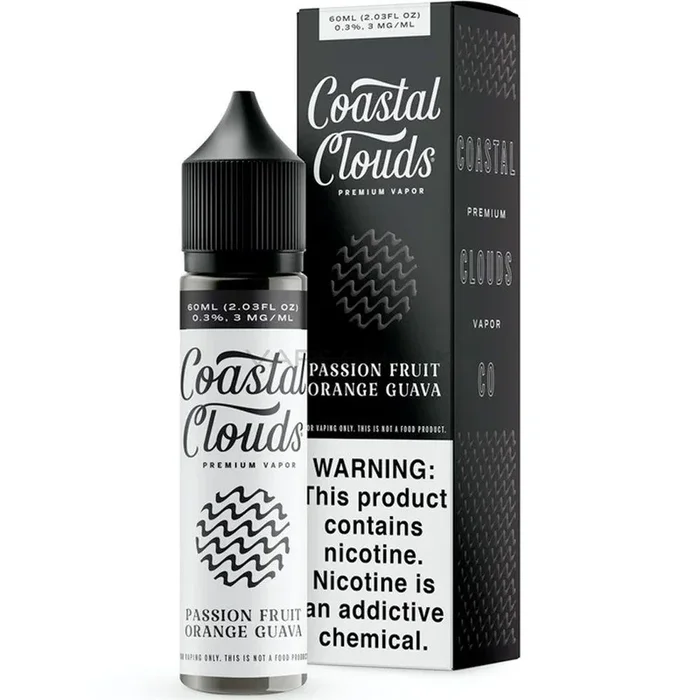 Coastal Clouds – Passion Fruit Orange Guava – 60ML