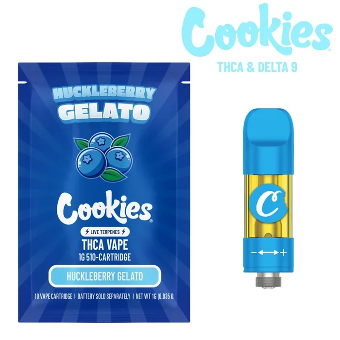 Cookies Huckleberry Gelato THC-A Cartridge – 1000mg