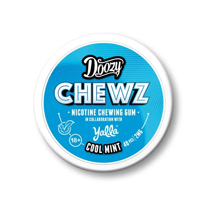 Cool Mint Doozy Chewz Nicotine Chewing Gum