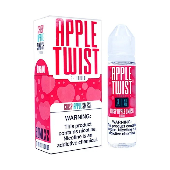 Crisp Apple Smash By Apple Twist E-Liquid (60ml)(ON SALE)