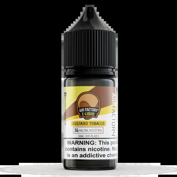 Custard Tobacco Air Factory Salts – 30ml