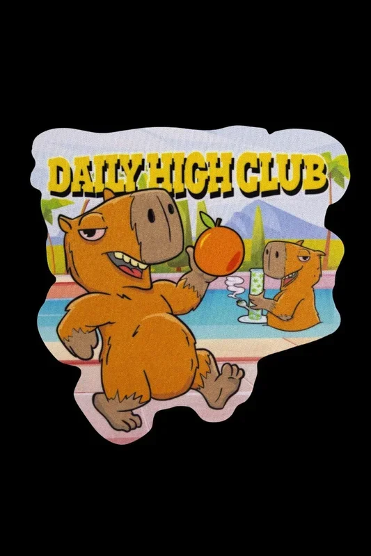 Daily High Club Capybara Dab Mat