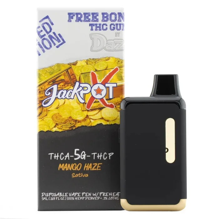 Dazed Jackpotx THC-A Vaporizer – 5000mg