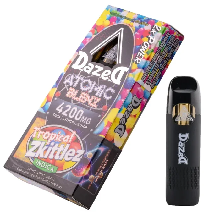 Dazed Nimbus Atomic Blenz THC-A Vaporizer – 4200mg