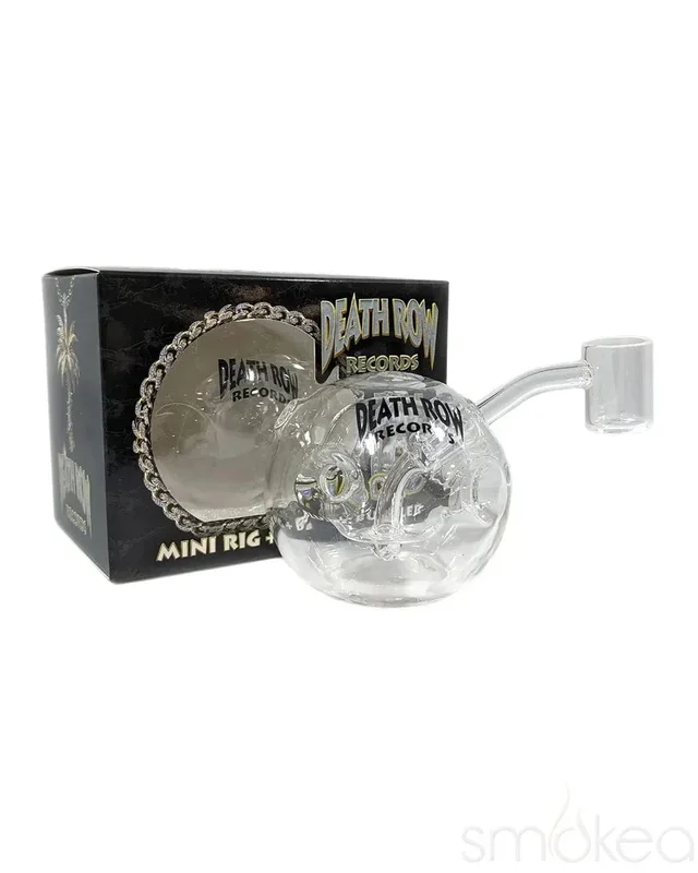 Death Row Records (Water Pipe) 3″ The Orb Blunt Bubbler with 10mm Banger