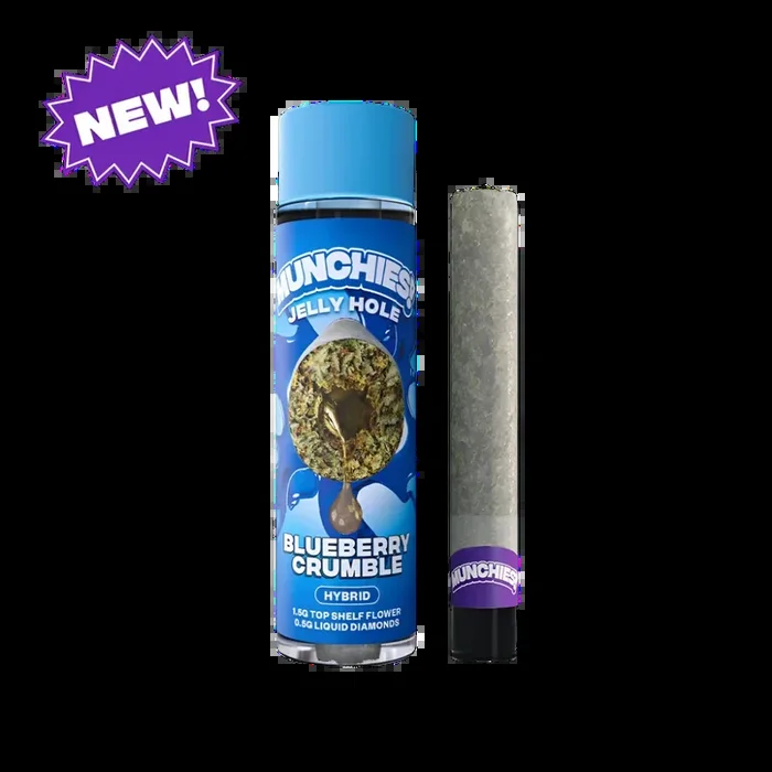 Delta Munchies Jelly Hole THCa Liquid Diamond Pre-Roll 2G